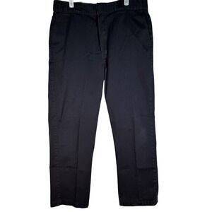 Dickies 874 Pants Mens 36x32 Black Workwear Classic Straight Fit Durable